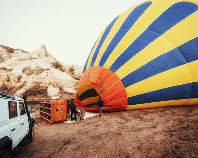 Hot Air Balloon Rides in Pamukkale: A Mesmerizing Experience